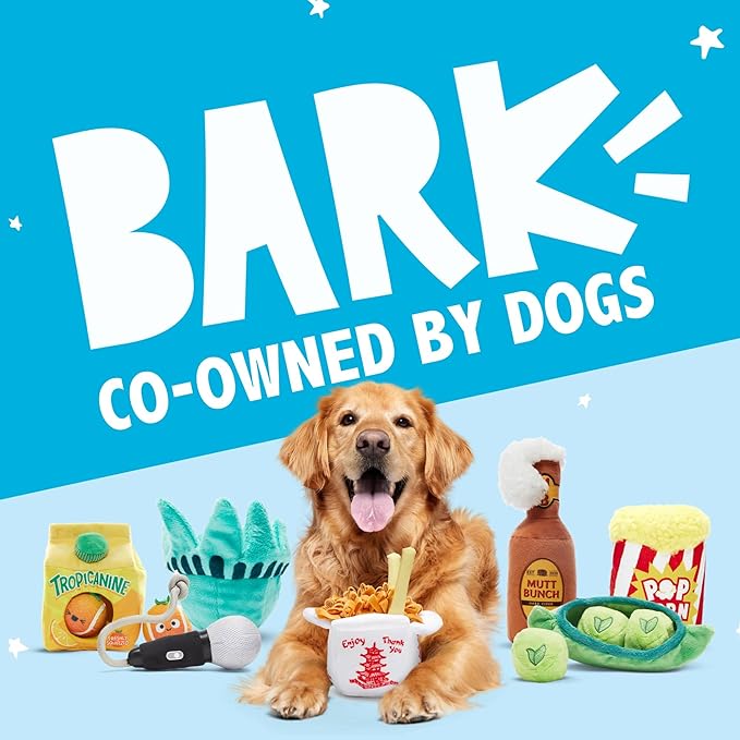 Barkbox Chewz Ballz Plush Dog Toy | Multi-Part Fun for Small Dogs, Perfect for Playtime & Fetch