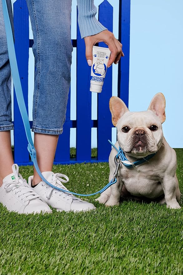 Squishface Wrinkle Paste (2oz) & 5x7 Wipes Bundle - Clean Wrinkles, Tear Stains, Tail Pockets, Paws – Anti-Itch, Deodorizing - Great for English Bulldogs, Pugs, Frenchies, French Bulldogs & Any Breed