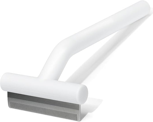 aumuca Pet Deshedding Tools for Short Haired Cats & Dogs, Dematting Deshedding Brush Cats Shedding Tool, Dog Undercoat Brush, Gently and Effectively Remove Loose Hair, Highly Deshedder Grooming Combs