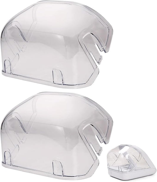 Pet Feeder Rear Cover for Pet Feeder & Connect, YOIHABV Cat Feeder Cover, Help Ensure Persistent Pets Can't Access/Steal Food from The Rear of The Cat Feeder While Lid is Open(2 Pack)