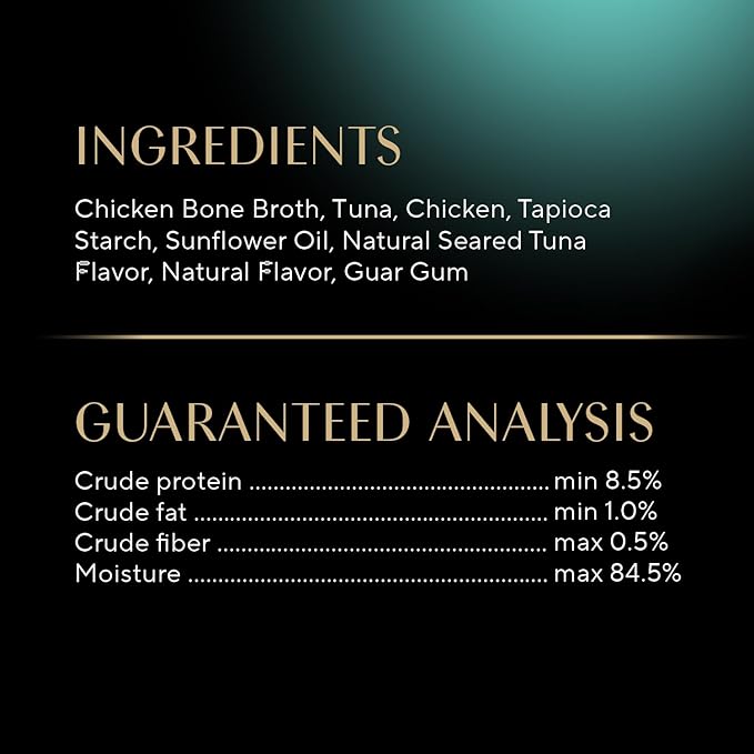 Sheba Premium Puree Cat Treats Lickable Seared Tuna Flavor, 0.49 oz. Tubes, 4 Count (Pack of 11) – Total 44 Count