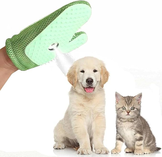 2025 New Pet Hair Removal Glove, Gentle Pet Grooming Glove Brush Pets Gloves Deshedding Tools for Cats and Dogs