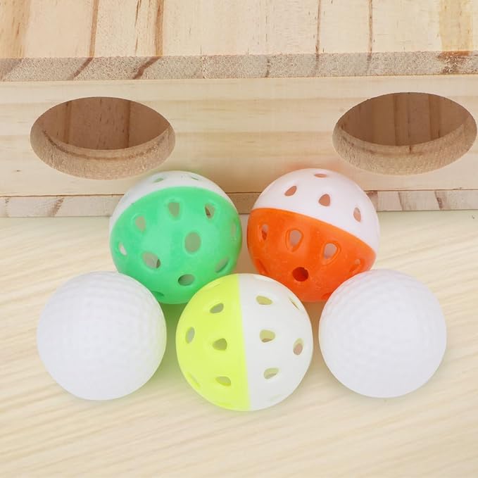 Hypeety Interactive Cat Toy Puzzle Box Wooden Treat Maze Scratcher Peek Play Toy Box Fun Interactive Cat Toy Fun Hide and Seek Agility Toys