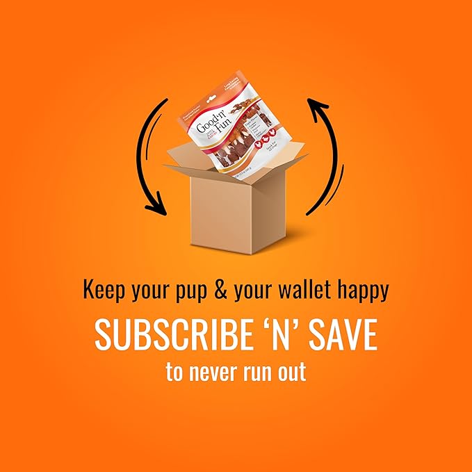 Good'n'Fun Triple Flavored Rawhide Kabobs for Dogs, Treat Your Dog 12-Ounce | 18 Count (Pack of 2)