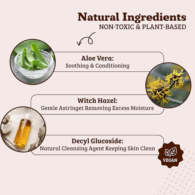 Natural Dog Company XL Grooming Wipes for Dogs – Hypoallergenic, Biodegradable, Fragrance Free – Aloe Vera & Witch Hazel – 7×8 Wipes for Paws, Face, Ears & Butt – Sensitive Skin Pet Wipes - 50 Count