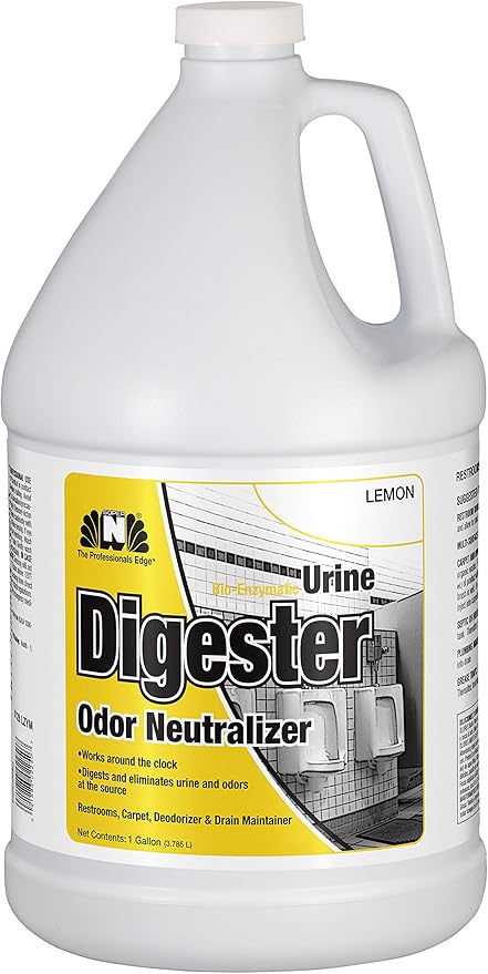 Nilodor BEON Urine Enzymatic Cleaner with Odor Neutralizer for Pet Dog, Carpet, and Bathroom, 1 Gallon, Lemon