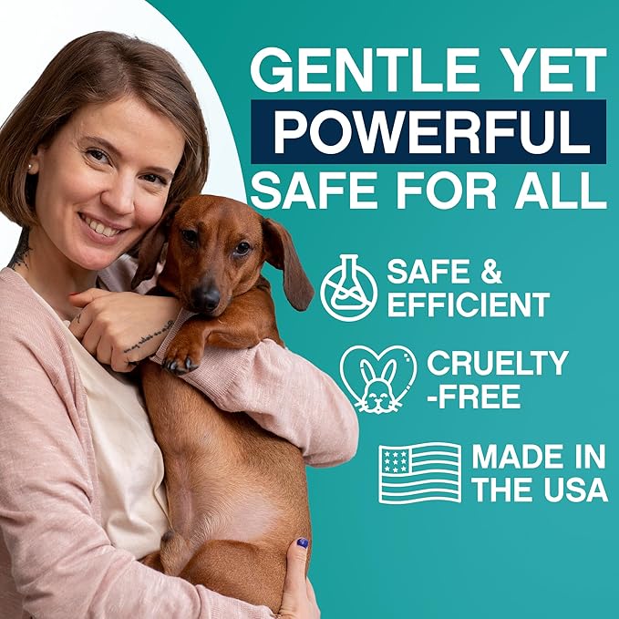 Urine Destroyer - Fragrance-Free Cleaner for Stain and Odor Removal on Wood Floors, Carpets, Mattresses - Ideal for Cats, Dogs, and Pets - Powerful Resolve and Eliminator Formula - 32 Fl Oz